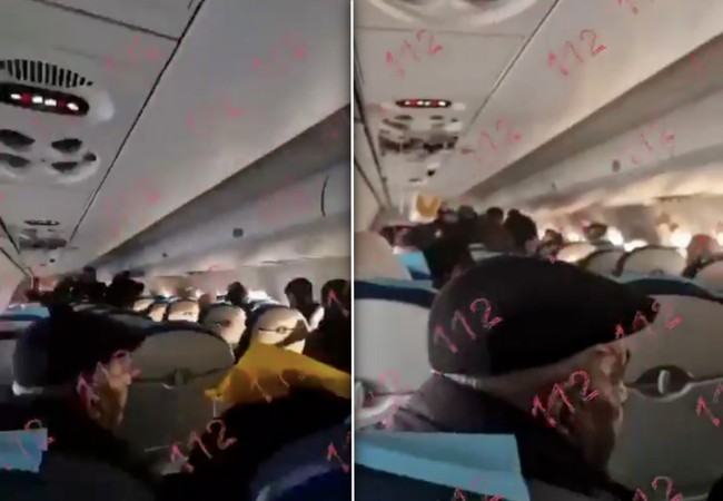 Kazakistan'da düşen uçağın içinden görüntüler ortaya çıktı! 'Kelime-i Şehadet' sesleri yükseldi... - Resim : 2