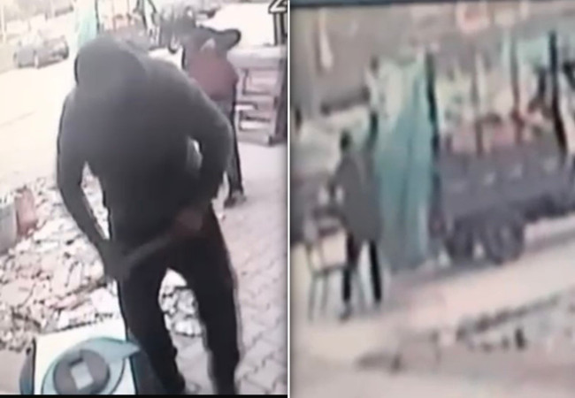 Bursa’da dükkan hırsızlığı güvenlik kamerasında! Rahat tavırları pes dedirtti...