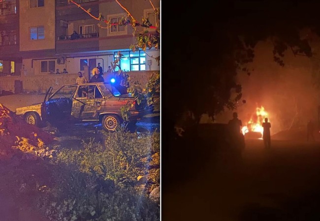 Adana Kozan’da LPG tankı patlaması: Otomobil alev topuna döndü! O anlar kamerada...