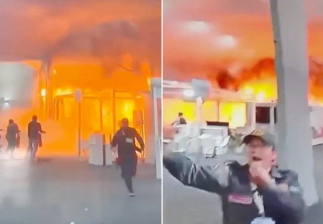 BM iklim konferansı COP30’da yangın paniği! Salon dumanla kaplandı, delegeler koşarak tahliye edildi... Panik anları kamerada... - Resim : 2