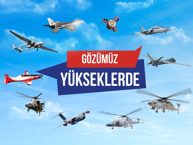 TUSAŞ 2034'e kadar yaklaşık 500 KAAN, HÜRJET ve HÜRKUŞ üretecek