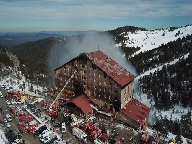 Kartalkaya otel faciasında yangının çıkış anı kamerada! 78 canın ölüm nedeni 'grill plate' cihazıymış... - Resim : 4