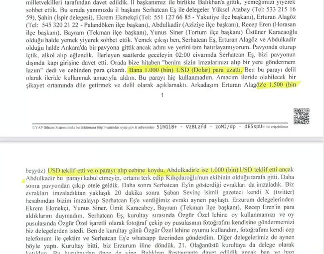 Şaibeli CHP kurultayında şok iddialar! CHP delegesinden rüşvet itirafı! "Özgür Özel için pavyonda imza toplayıp bin dolar verdiler"