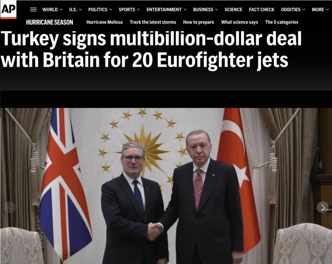 Ege’de dengeler değişiyor! Türkiye ile İngiltere’den dev savunma hamlesi: 44 Eurofighter geliyor! Dünya basını manşet yaptı... - Resim : 4