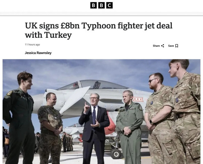 Ege’de dengeler değişiyor! Türkiye ile İngiltere’den dev savunma hamlesi: 44 Eurofighter geliyor! Dünya basını manşet yaptı... - Resim : 3