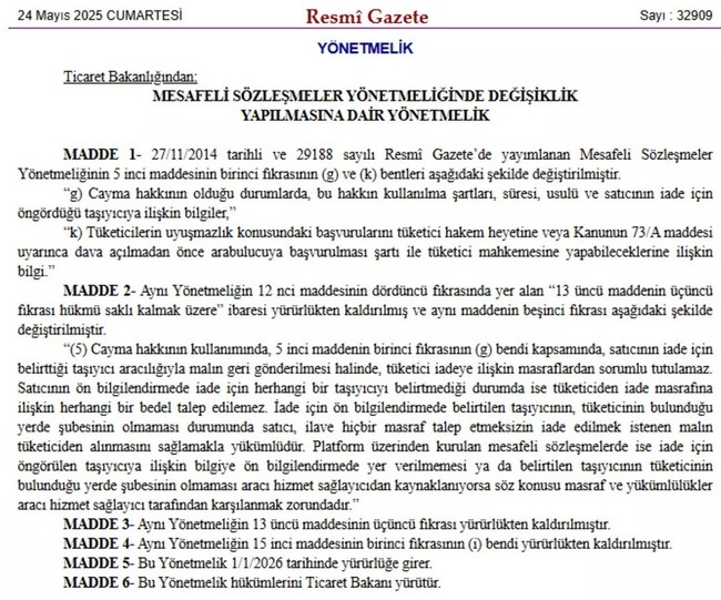 Online alışverişlerde yeni dönem: İade masrafı tamamen kalktı, platformlara ağır sorumluluk geliyor! - Resim : 3