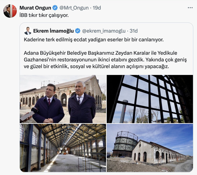 Murat Ongun'dan Mansur Yavaş'a ince ayar! Ekrem geziyor ama tıkır tıkır çalışıyoruz... - Resim : 3