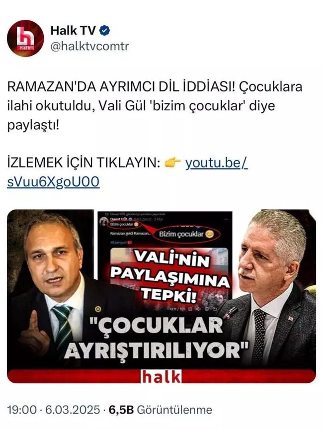 Halk TV ve CHP'nin Ramazan tahammülsüzlüğü: Bu kez de masum çocuklar hedef tahtasında!