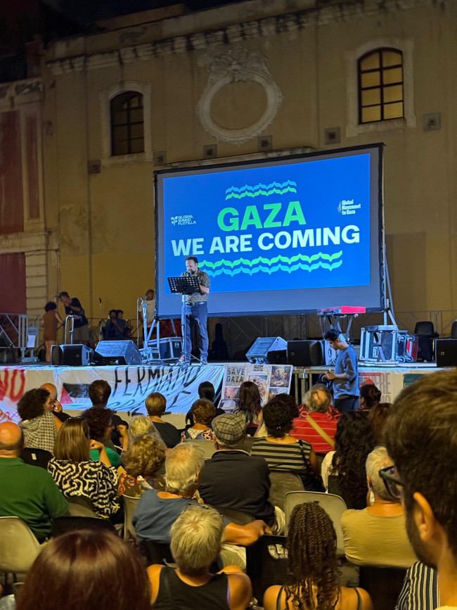 İtalya'da tarihi Gazze eylemi... Sumud Filosu'na katılacak Türklerden SuperHaber'e özel görüntüler! "Gazze biz geliyoruz" - Resim : 2