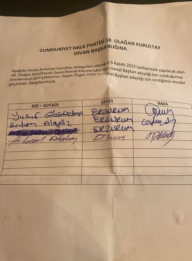 Şaibeli CHP kurultayında şok iddialar! CHP delegesinden rüşvet itirafı! "Özgür Özel için pavyonda imza toplayıp bin dolar verdiler" - Resim : 2