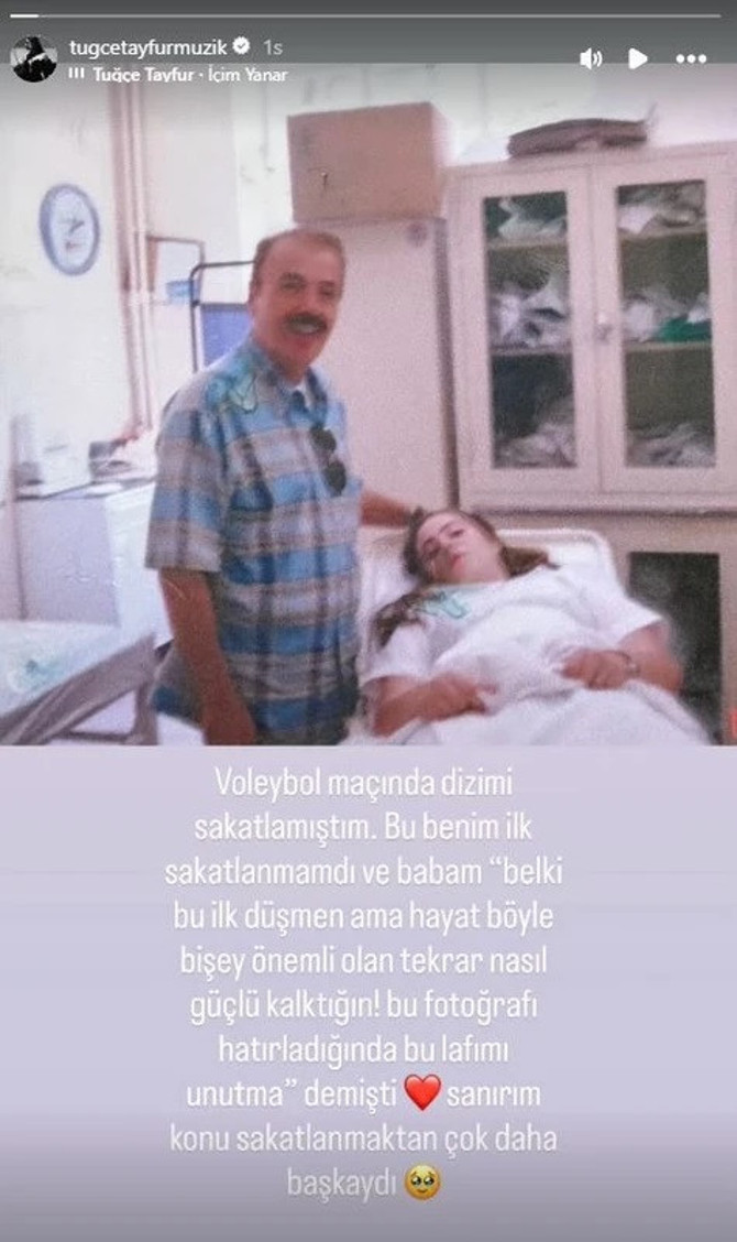 Tuğçe Tayfur’dan nostaljik paylaşım: Babası Ferdi Tayfur’un hayat dersi niteliğindeki nasihatini açıkladı