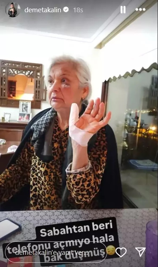 Demet Akalın’ın annesinin talihsiz kazası sevenlerini üzdü! Son hali korkuttu