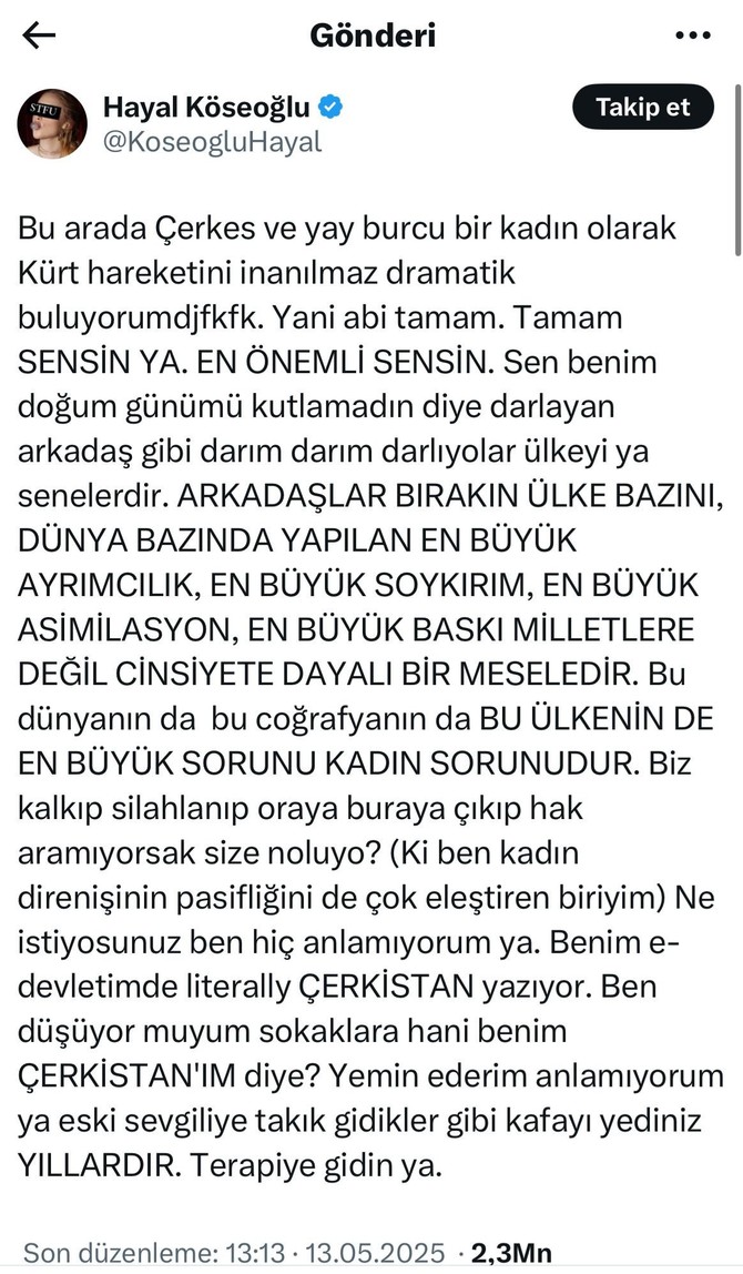 PKK'nın kendini feshetmesinin yankıları sürüyor! Hayal Köseoğlu ile Zeynep Ocak arasında 'Kürt hareketi' tartışması