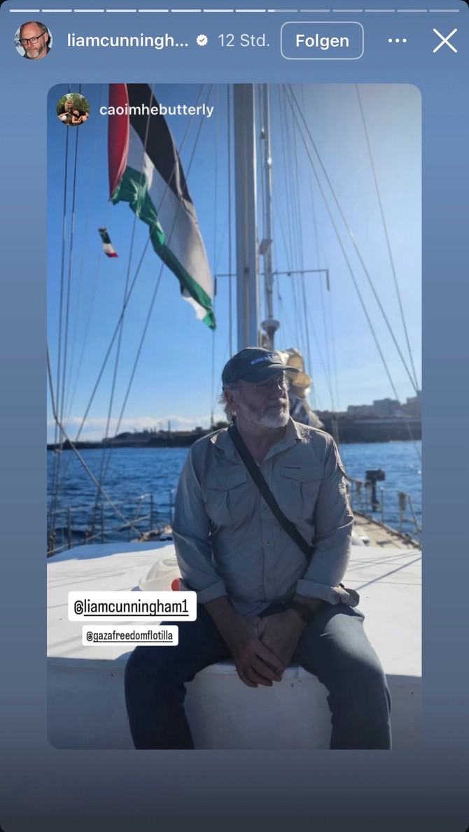 İrlandalı Game of Thrones oyuncusu Liam Cunningham, Gazze’ye insani yardım için yola çıktı! "Gazze'deki kuşatmayı kıracağız"