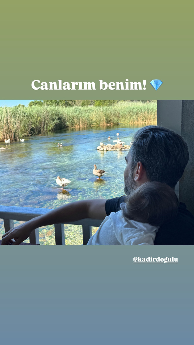 Neslihan Atagül'den oğlu Aziz'in 5. ayı için paylaşım