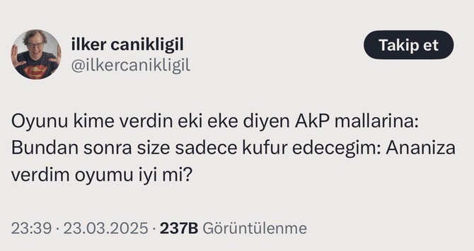 İnfial yaratan paylaşım… Milyonların annesine küfür eden İlker Canikligil’e tepki yağıyor!