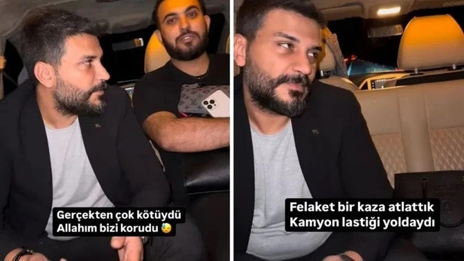 Dilan Polat ve Engin Polat, Mardin'de trafik kazası geçirdi! ''Felaketti''