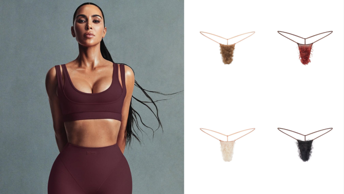 Kim Kardashian kıllı iç çamaşırı tasarımıyla alay konusu oldu! ''Bunu kim istedi?''