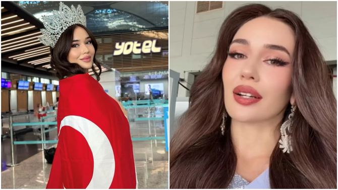 Miss Universe 2025'te yarışan Ceren Arslan ve Fatima Bosch'un videosu çok konuşuldu! Herkes aynı yorumu yaptı: ''Bizim kız birinci seçilenden daha güzel'' - Resim : 3