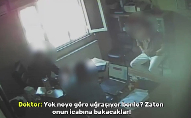 Gaziantep'te skandal görüntüler! Doktorun para karşılığı sahte rapor pazarlığı yaptığı anlar pes dedirtti - Resim : 4