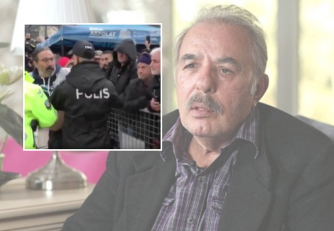 Ferdi Tayfur'un cenazesinde polisler ünlü oyuncuyu tanımadı! Mustafa Üstündağ'ı yaka paça dışarı atmaya çalıştılar - Resim : 2