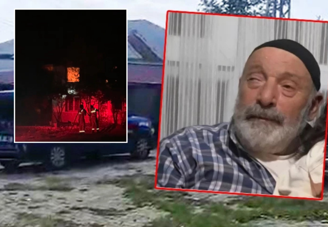 70 yaşındaki kiracısını 500 liralık şofben kavgasında sopa ve demir levyeyle öldüren öğretmenin evi cayır cayır yandı
