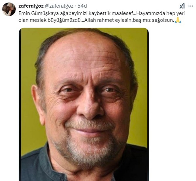 Çocuklar Duymasın'ın Seyyar Tayyar'ı Emin Gümüşkaya hayatını kaybetti