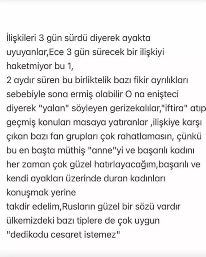 Sinan Akçıl ile Ece Erken ayrıldı! Ünlü şarkıcıdan ilk açıklama - Resim : 4
