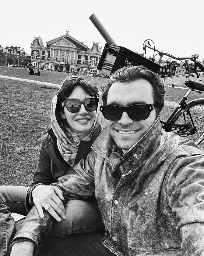 Birce Akalay ve Hakan Kurtaş, Amsterdam’da aşka geldi - Resim : 3