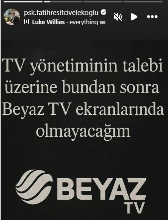 Fatih Reşit Civelekoğlu, Volkan Konak'ın ölümünün ardından yaptığı paylaşımla tepki çekti!  Beyaz TV işine son verdi
