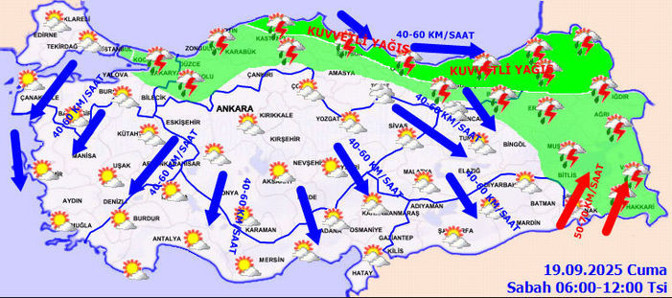 Meteoroloji uyardı! İstanbul’da sabah saatlerinden sonra etkili olacak