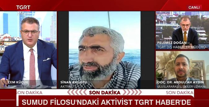 Küresel Sumud Filosu'nun Türk Aktivisti Sinan Akılotu kimdir nereli ve ne iş yapıyor?