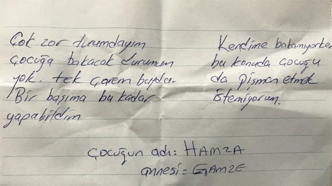 Oğlunu AVM'de terk edip kaçan anne konuştu!