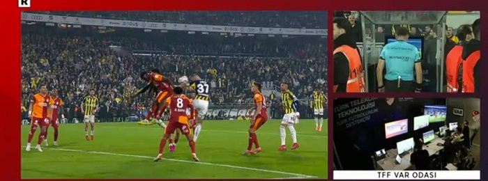 VAR devreye girdi, derbide Fenerbahçe'nin golü iptal edildi! - Resim : 2