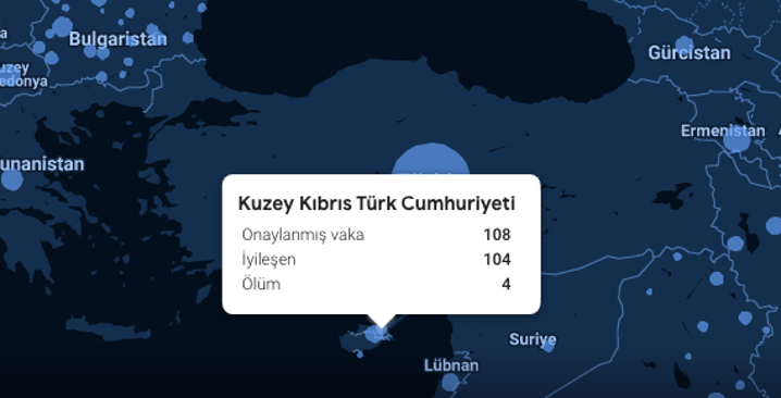 KKTC, Google haritasında yer aldı!