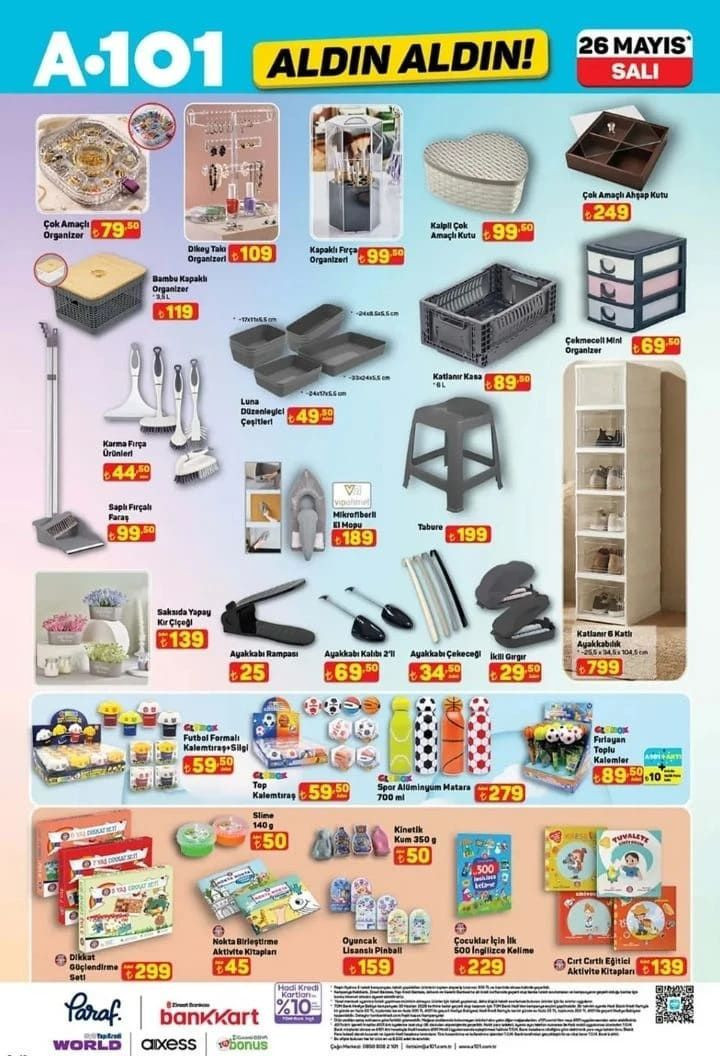 A101 26 Mayıs Salı aktüel ürünler kataloğu yayımlandı! Çamaşır makinesi, buzdolabı, bulaşık makinesi ve birçok ürün geliyor - Fotoğraf: 6