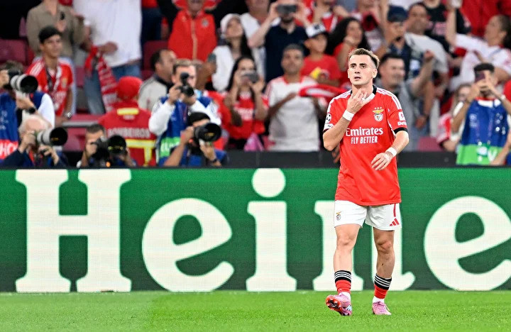 Kerem Aktürkoğlu Fenerbahçe ağlarını sarstı! Gol sevincinde olay detay!