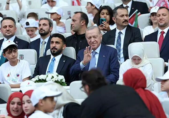 TÜGVA Programı'na damga vuran Mescid-i Aksa koreografisi - Resim : 2