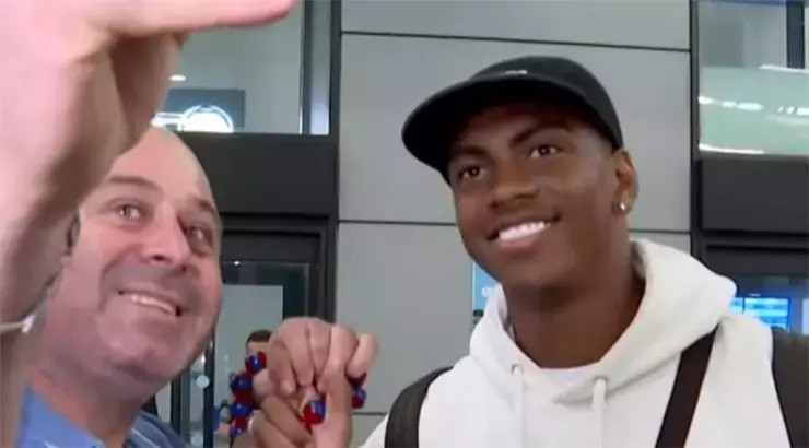 Trabzonspor'un yeni transferi Felipe Augusto Türkiye'ye ayak bastı