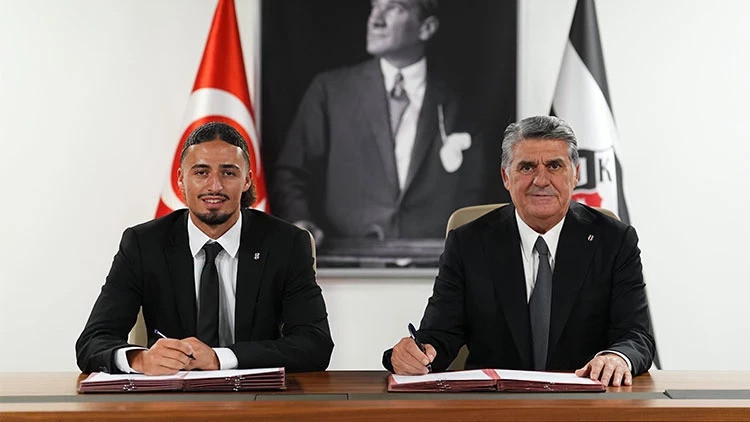 Beşiktaş yeni transferini resmen açıkladı! 5 yıllık sözleşme...