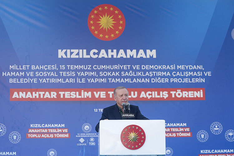 Cumhurbaşkanı Recep Tayyip Erdoğan'dan Kızılcahamam Toplu Açılış Töreni'nde önemli mesajlar!