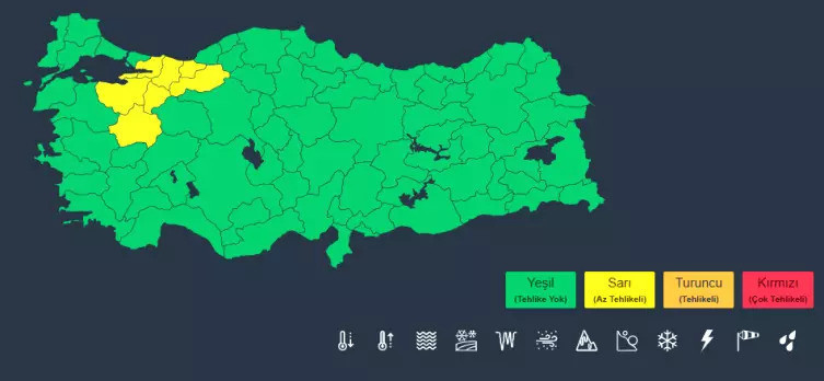 İçişleri Bakanlığı'ndan 8 ilimize kritik uyarı: Şiddetli geliyor!