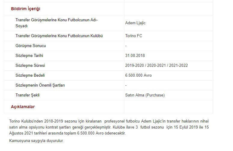 Beşiktaş, Adem Ljajic'in tapusunu aldı!