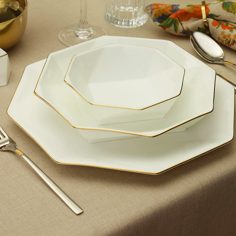 12 Kişilik Yemek Takımı Kullanımında Sofra Düzeni İpuçları - Resim : 4