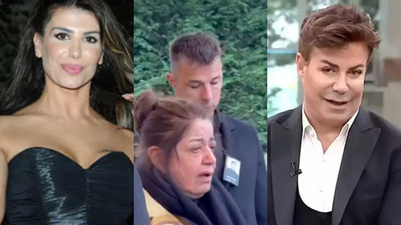 Hatice'den Fatih Ürek cenazesinde patlayan öfke! "Timsah gözyaşları! Ablası onu hortumluyordu, evlerinin üstüne konmuştu!"