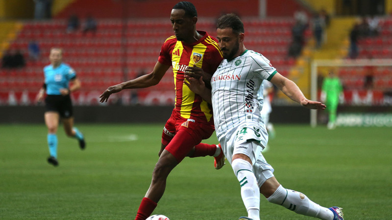 Küme düşen Kayserispor son maçını kazandı