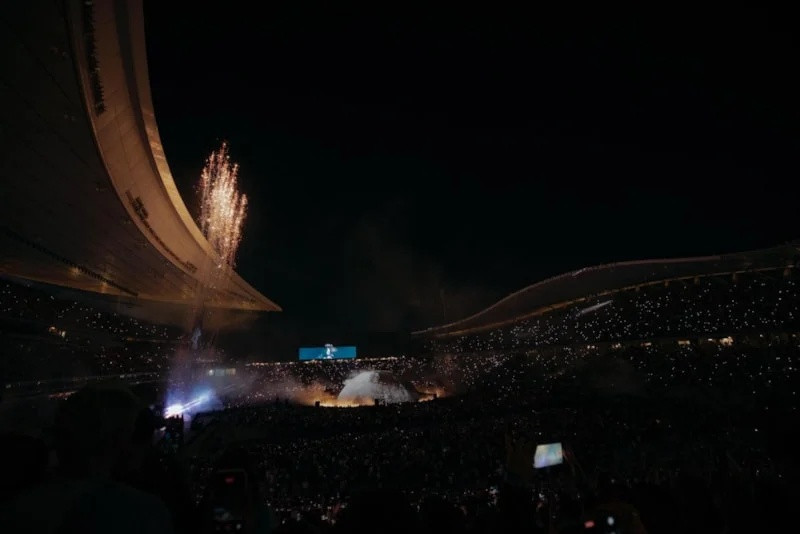 Kanye West İstanbul’da tarih yazdı! Olimpiyat Stadyumu’nda 118 bin kişiyle dünya rekoru - Resim : 2