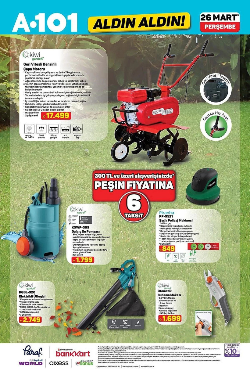 A101 26 Mart 2026 Perşembe kataloğu yayımlandı! İşte A101 26 Mart 2026 Perşembe kataloğu - Fotoğraf: 6