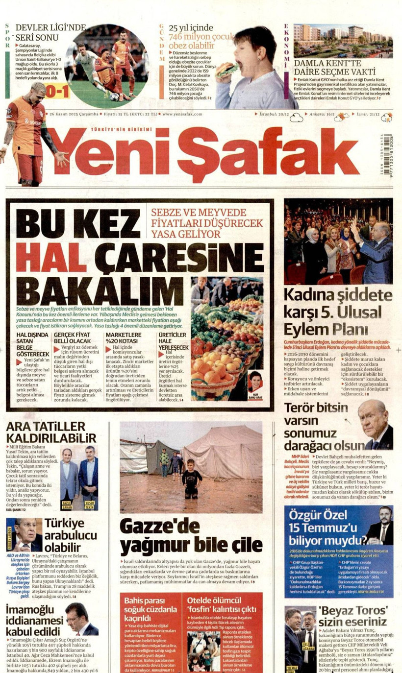 Devlet Bahçeli'nin "Terör bitsin de varsın sonumuz darağacı olsun" çıkışı manşetlerde! Hangi gazete nasıl gördü? - Fotoğraf: 4