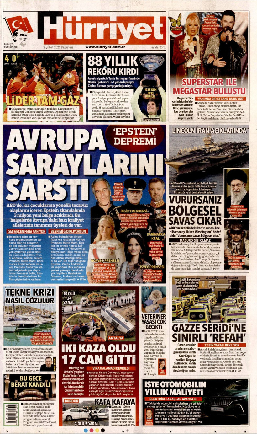 Epstein depremi Avrupa saraylarını sarstı! İsmi geçen fena yanıyor... - Fotoğraf: 1